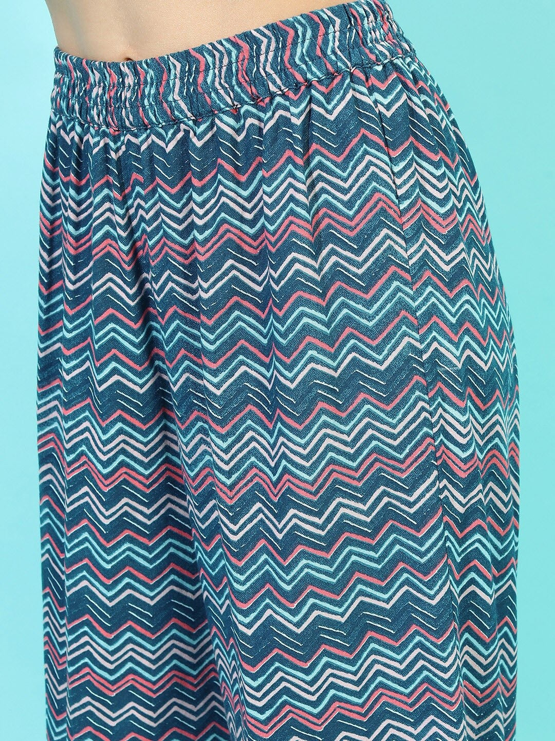 Women Pure Cotton Kurta With Palazzo & Dupatta