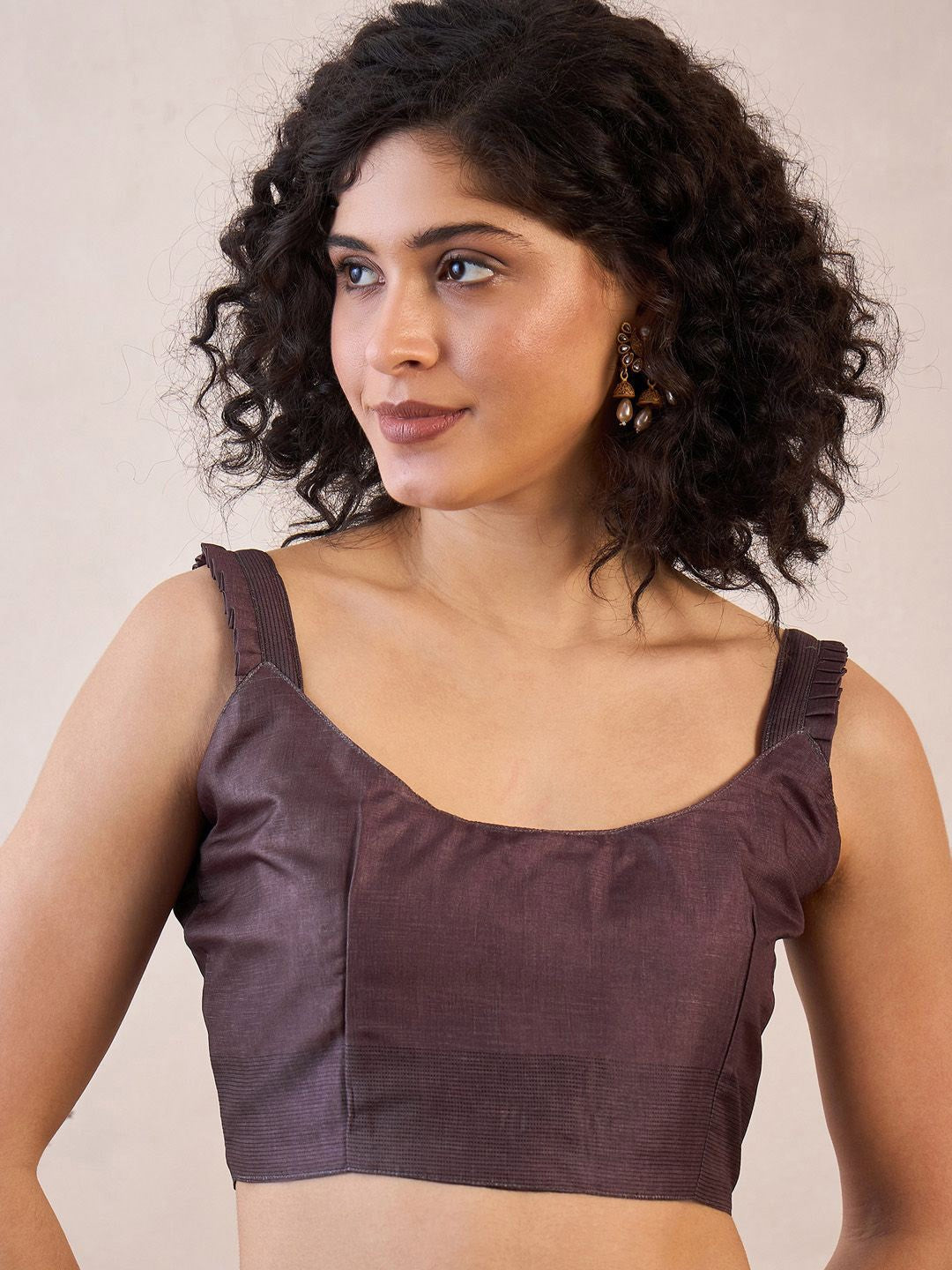 Ethnic Motifs Block Printed Ready to Wear Sarees
