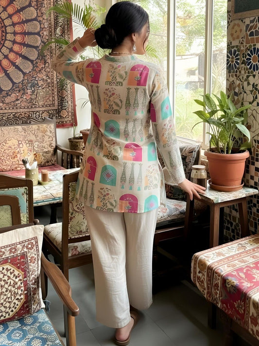 Women Ethnic Motifs Printed Kurti