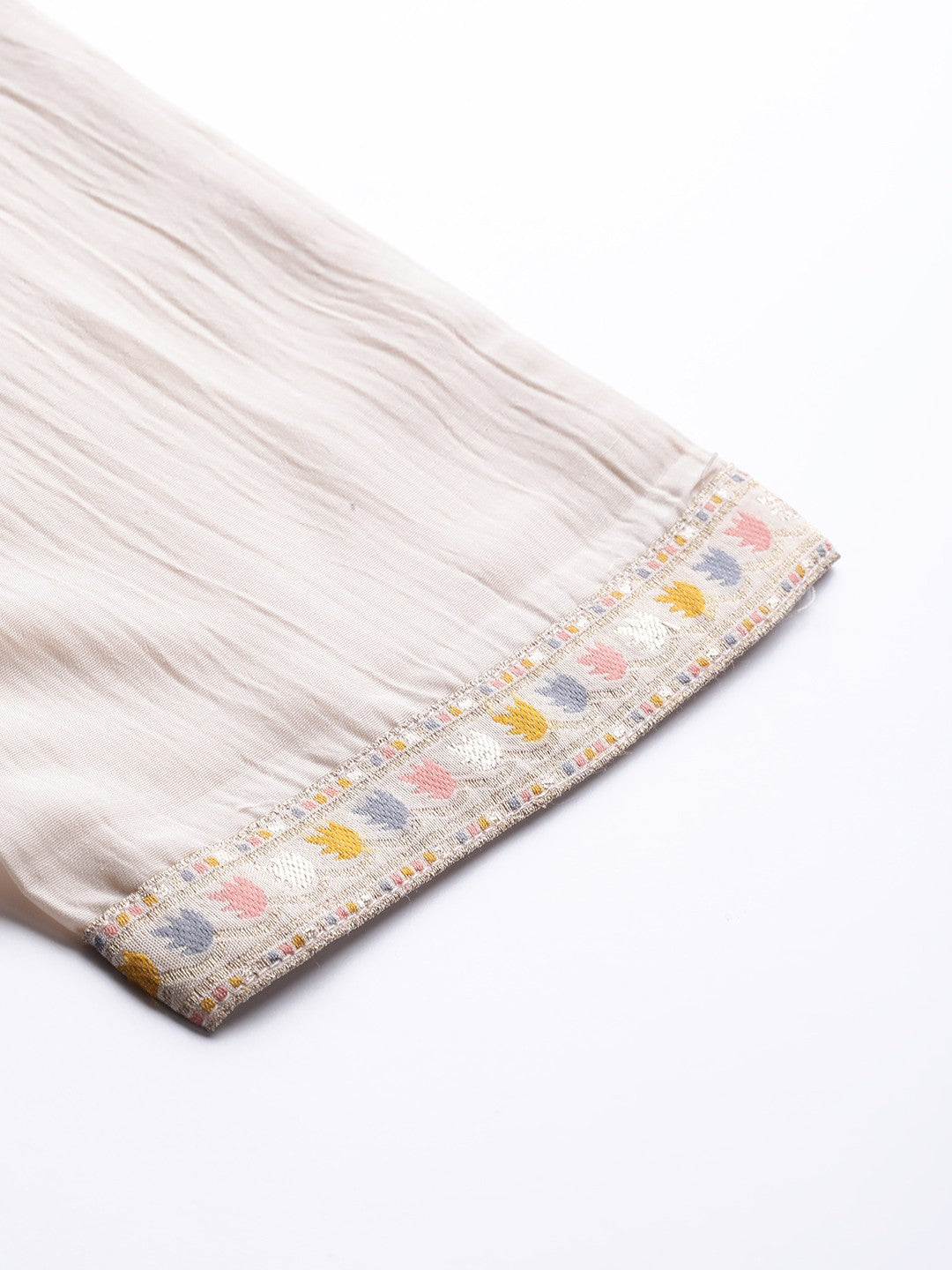 Women Ethnic Motifs Regular Kurta with Trousers & Dupatta