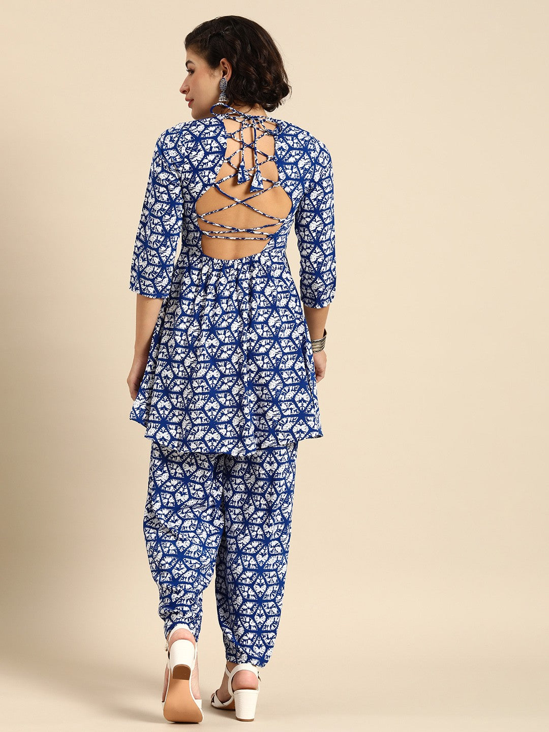 Printed Regular Kurta with Palazzos
