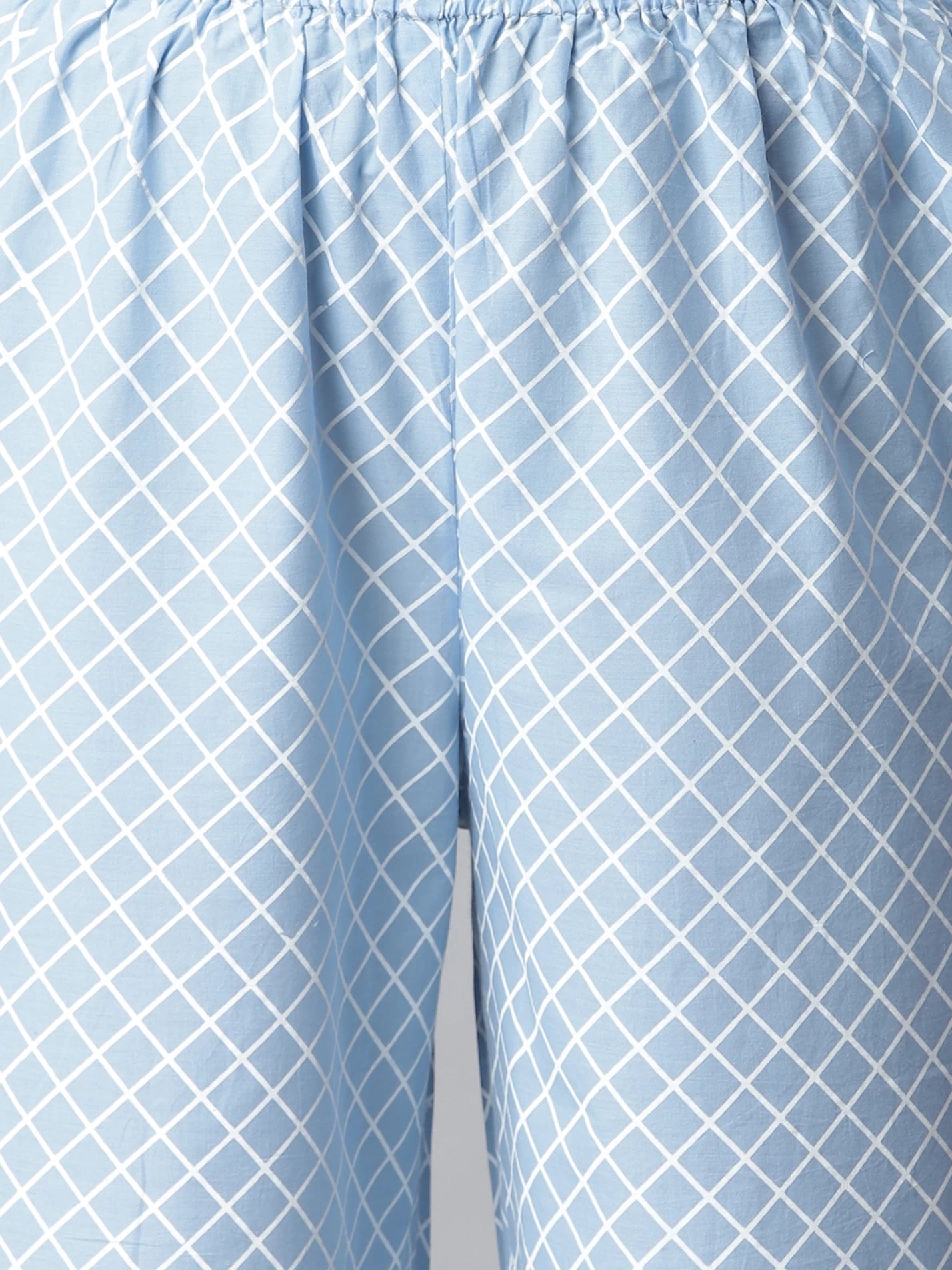 Women Cotton Blend Kurta Pant Set