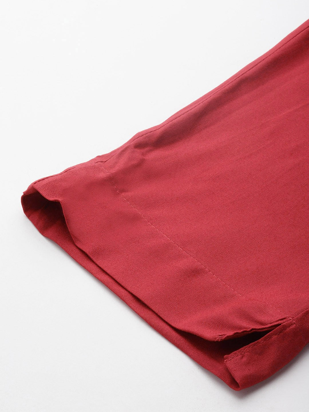 Ethnic Motifs Printed Angrakha Kurta with Trousers