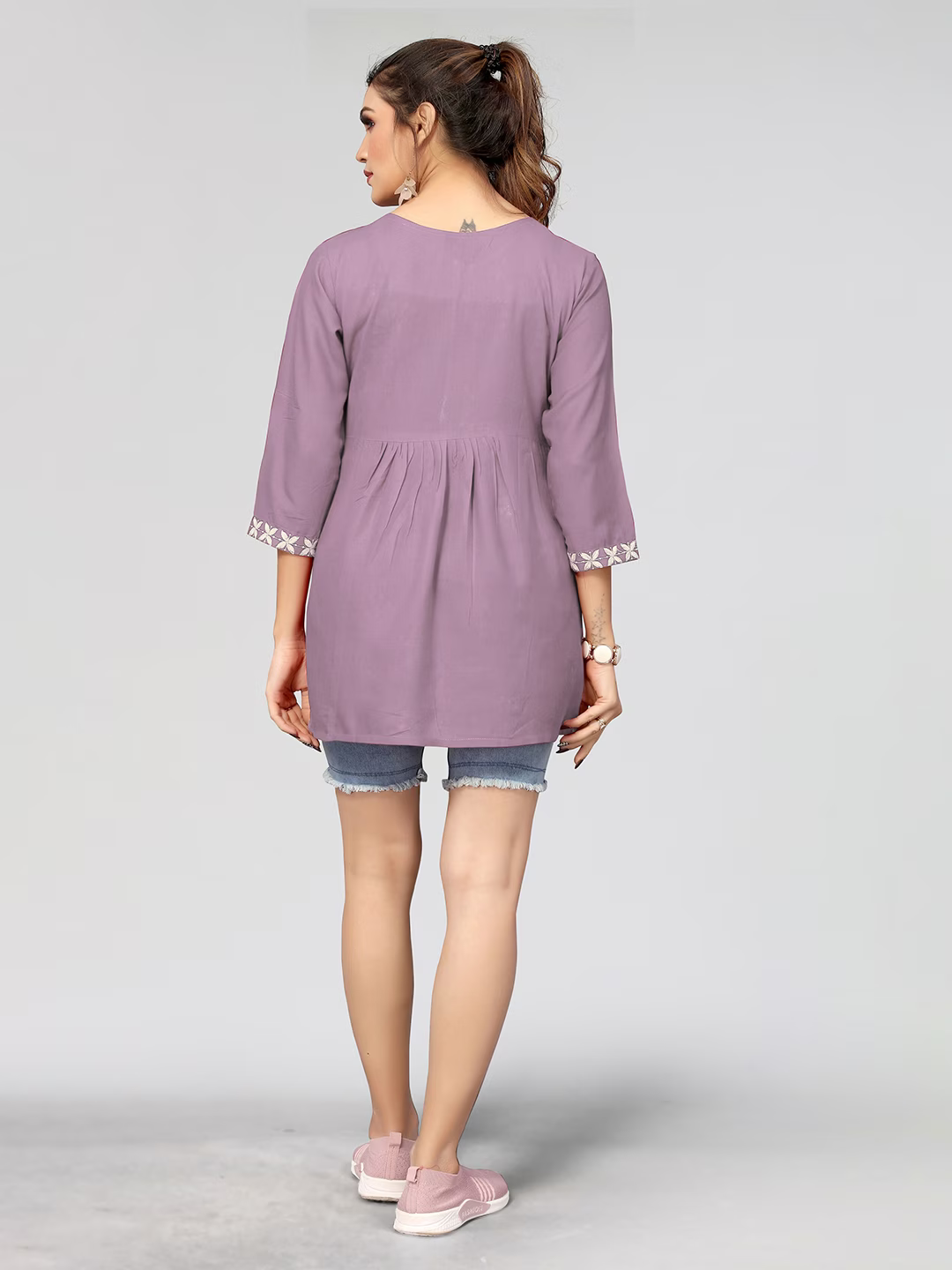 Floral Embroidered Top