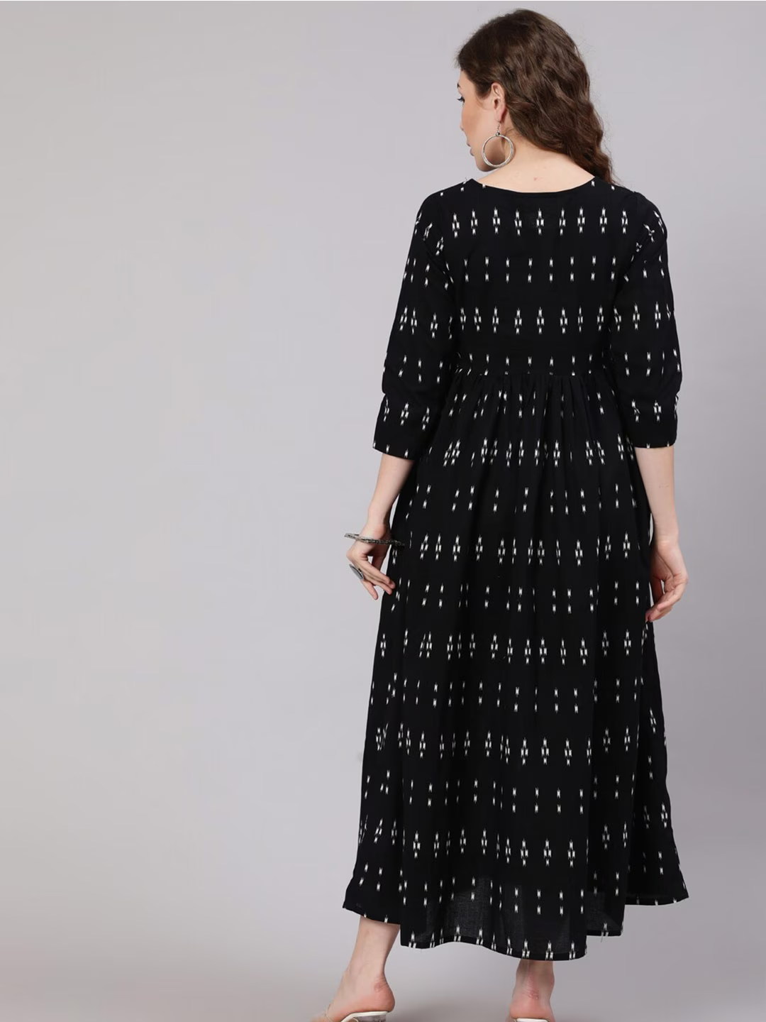 Cotton Ethnic Maxi Ethnic Dress