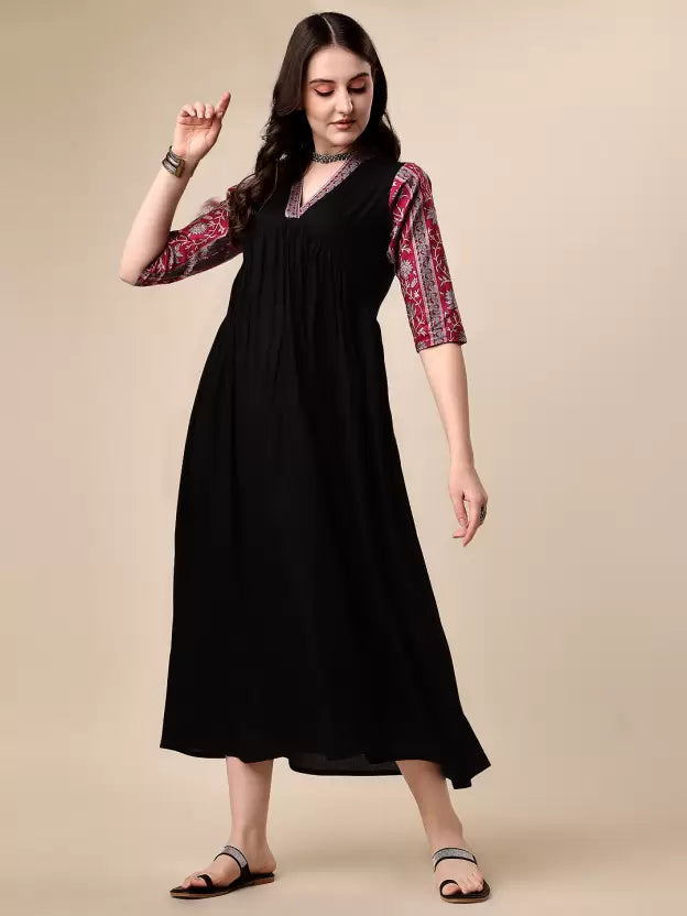 Women Maxi Pink Dress