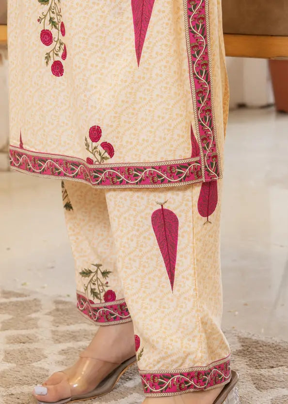 Women Pure Cotton Kurta Pant Set