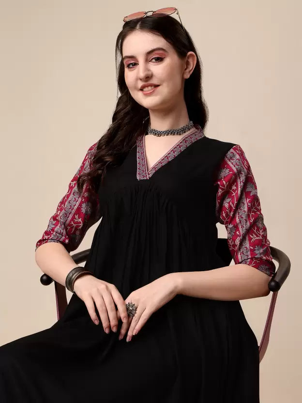 Women Maxi Pink Dress