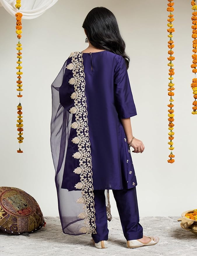 Girl's Rayon Salwar Suit