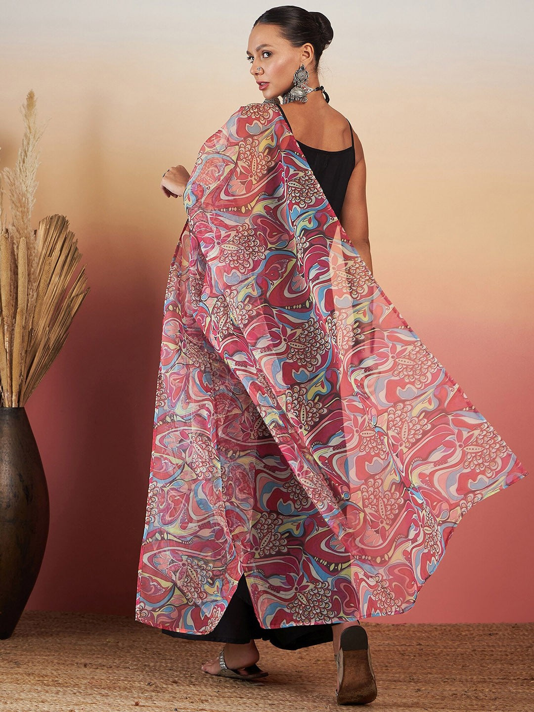 Women Empire Kurta with Palazzos & With Dupatta