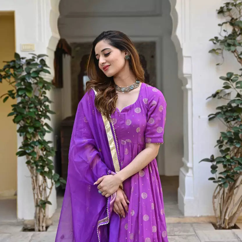 Women Kurta Sharara and Dupatta Set Viscose Rayon