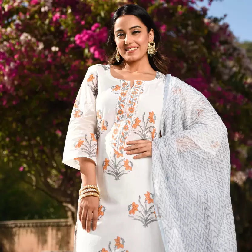 Women Kurta and Palazzo Set Viscose Rayon