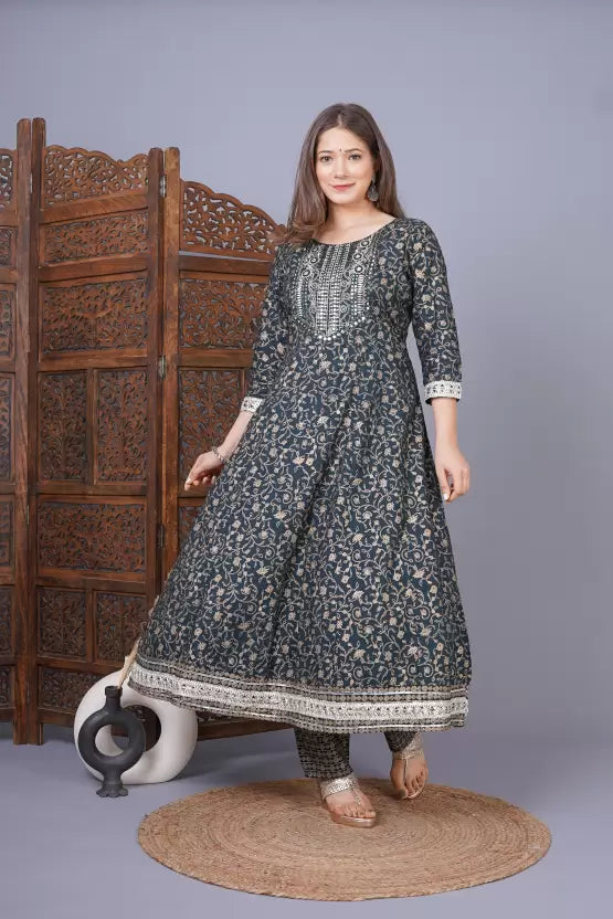 Women Kurta and Palazzo Set Viscose Rayon