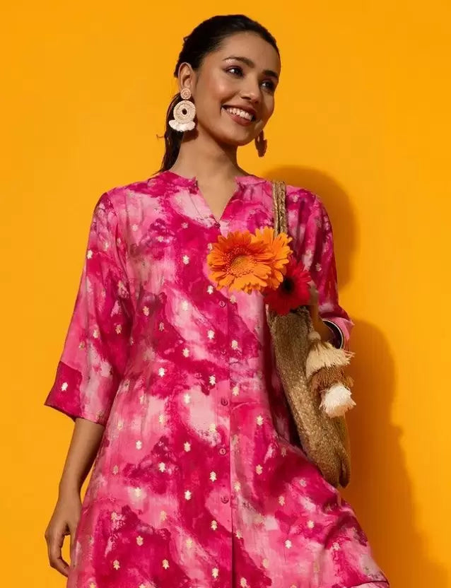 Women Pure Cotton Kurta Pant Set