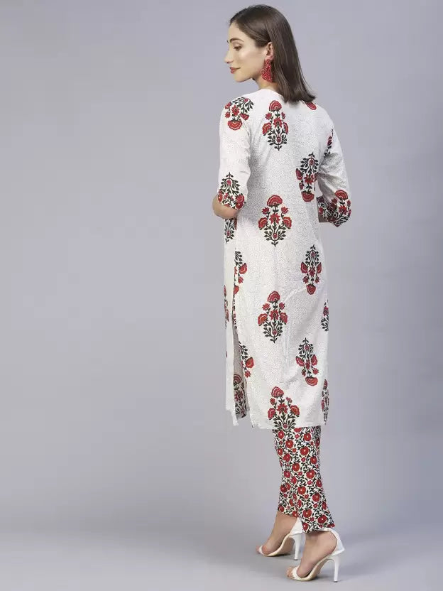 Women Pure Cotton Kurta Pant Set