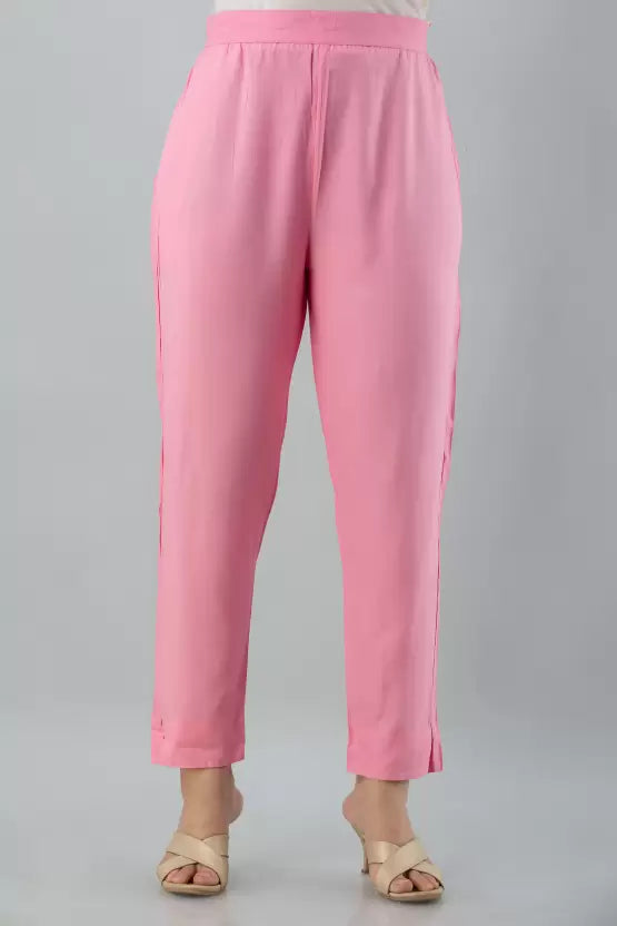 Women Viscose Rayon Kurta Pant And Dupatta Set