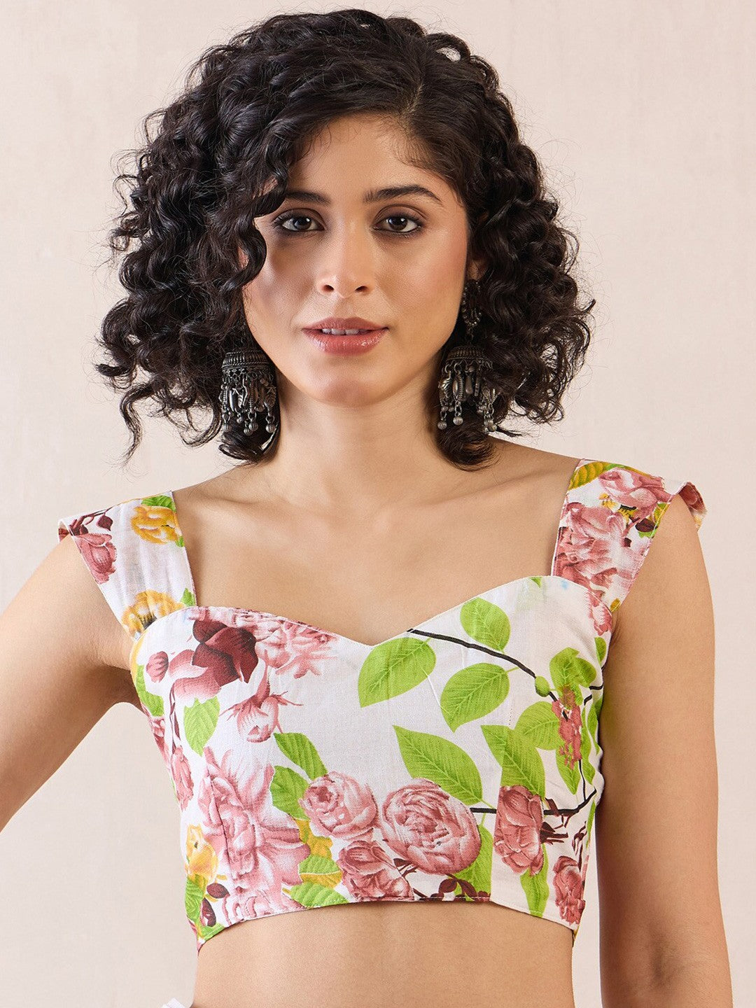 Floral Pure Cotton Ready to Wear Block Print Sarees