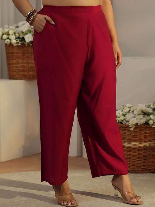 Women Ethnic Motifs Embroidered Regular Thread Work Kurta with Palazzos