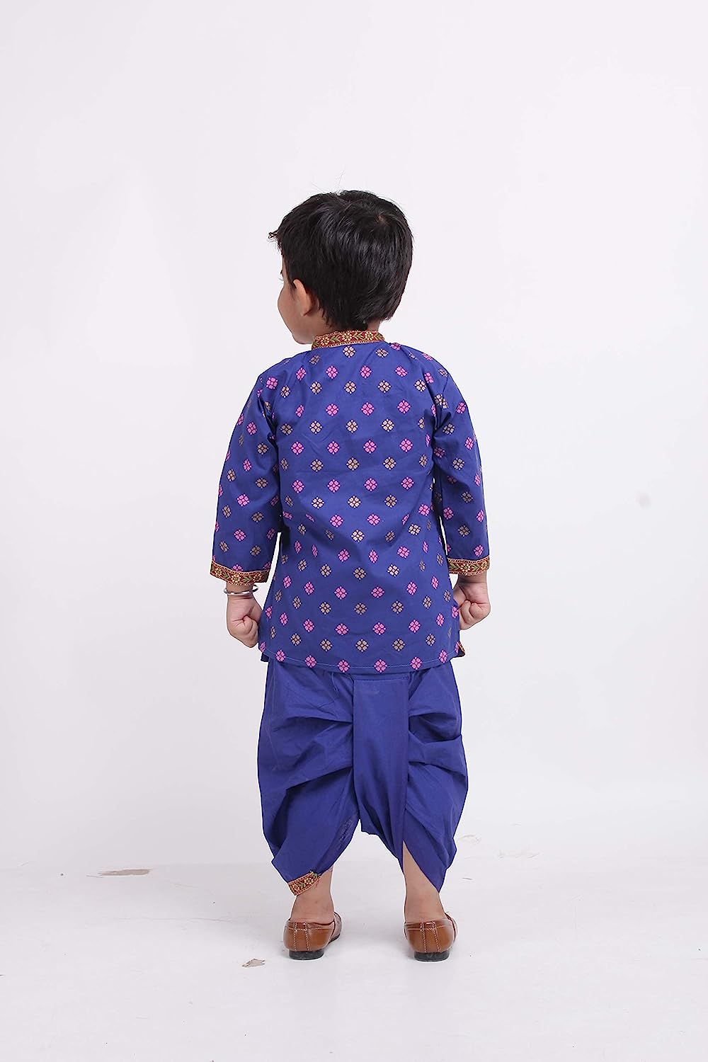 Boys' Regular Fit Kurta Pyjama