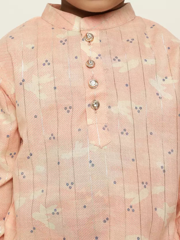 Baby Boys Festive & Party Dhoti & Kurta Set