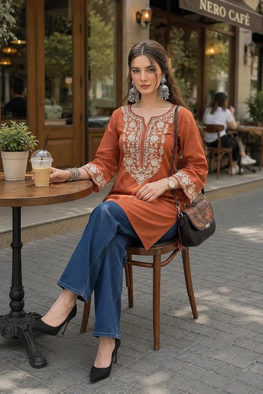 Trendy Cotton Kurti (Short)