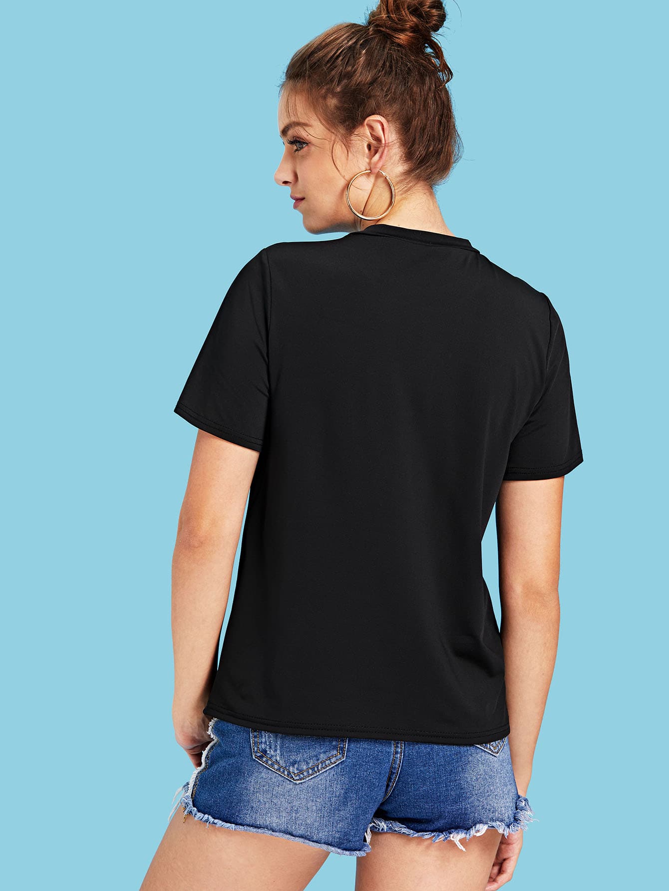 Floral Print Tee