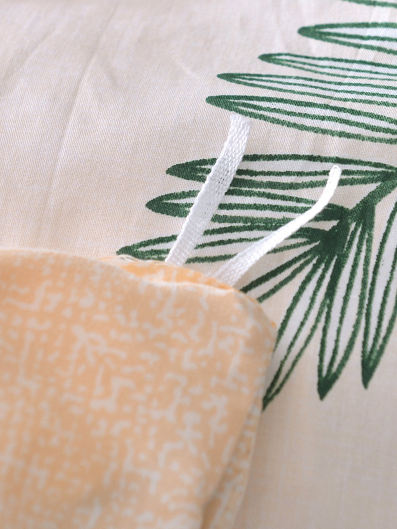 Leaf Print Duvet Cover 1PC