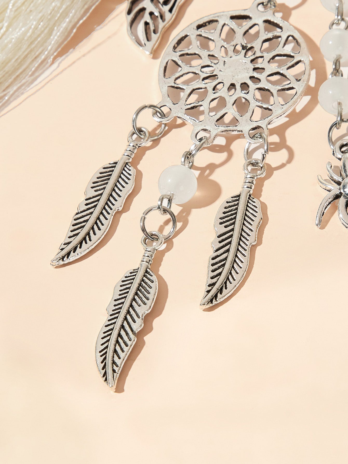 Dreamcatcher & Tassel Charm Keychain