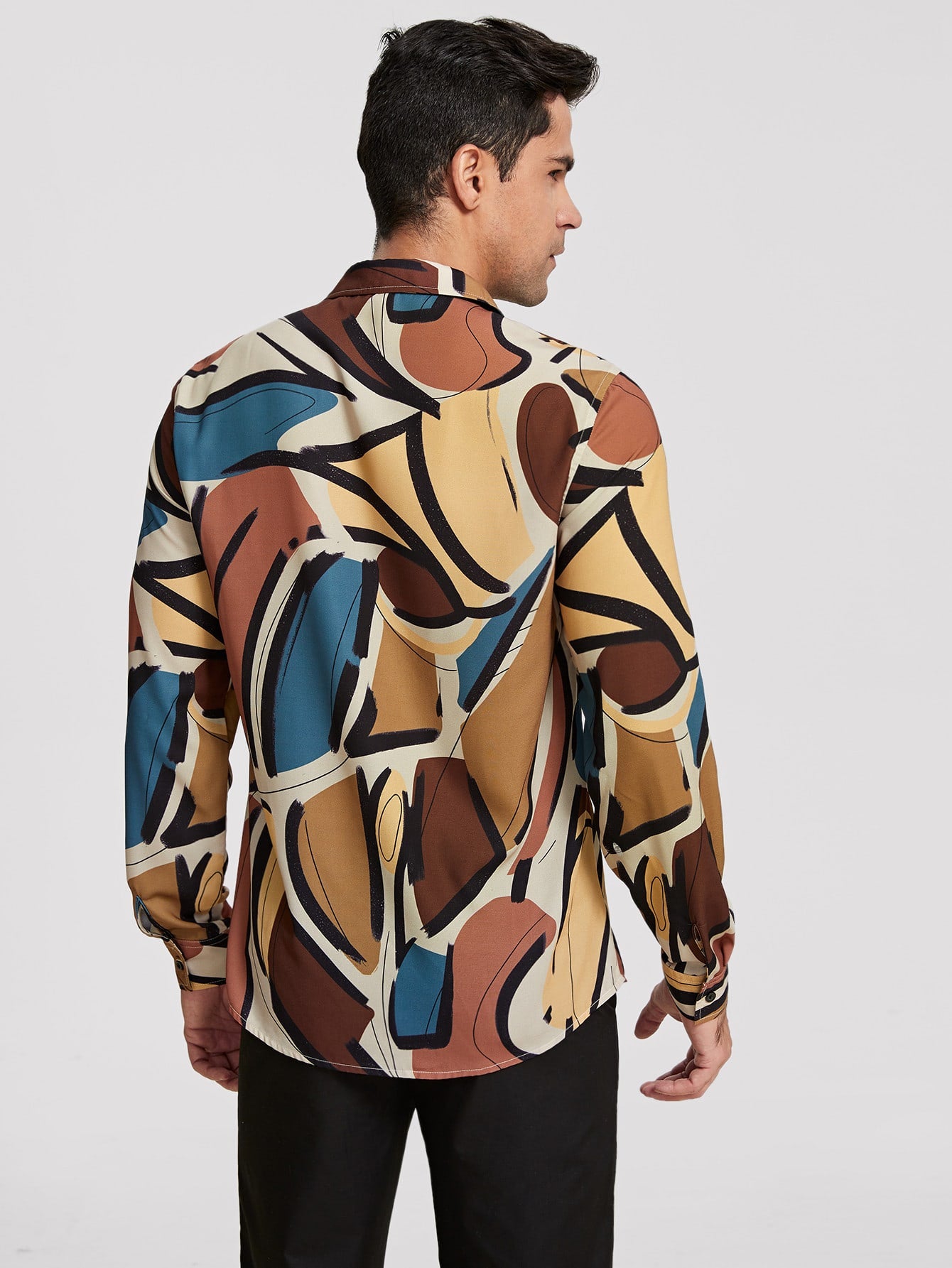 Men Allover Print Shirt