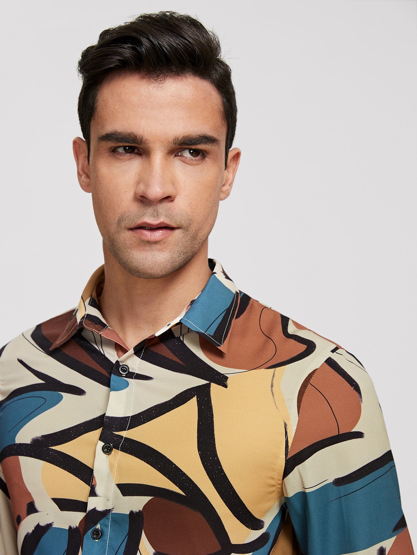 Men Allover Print Shirt