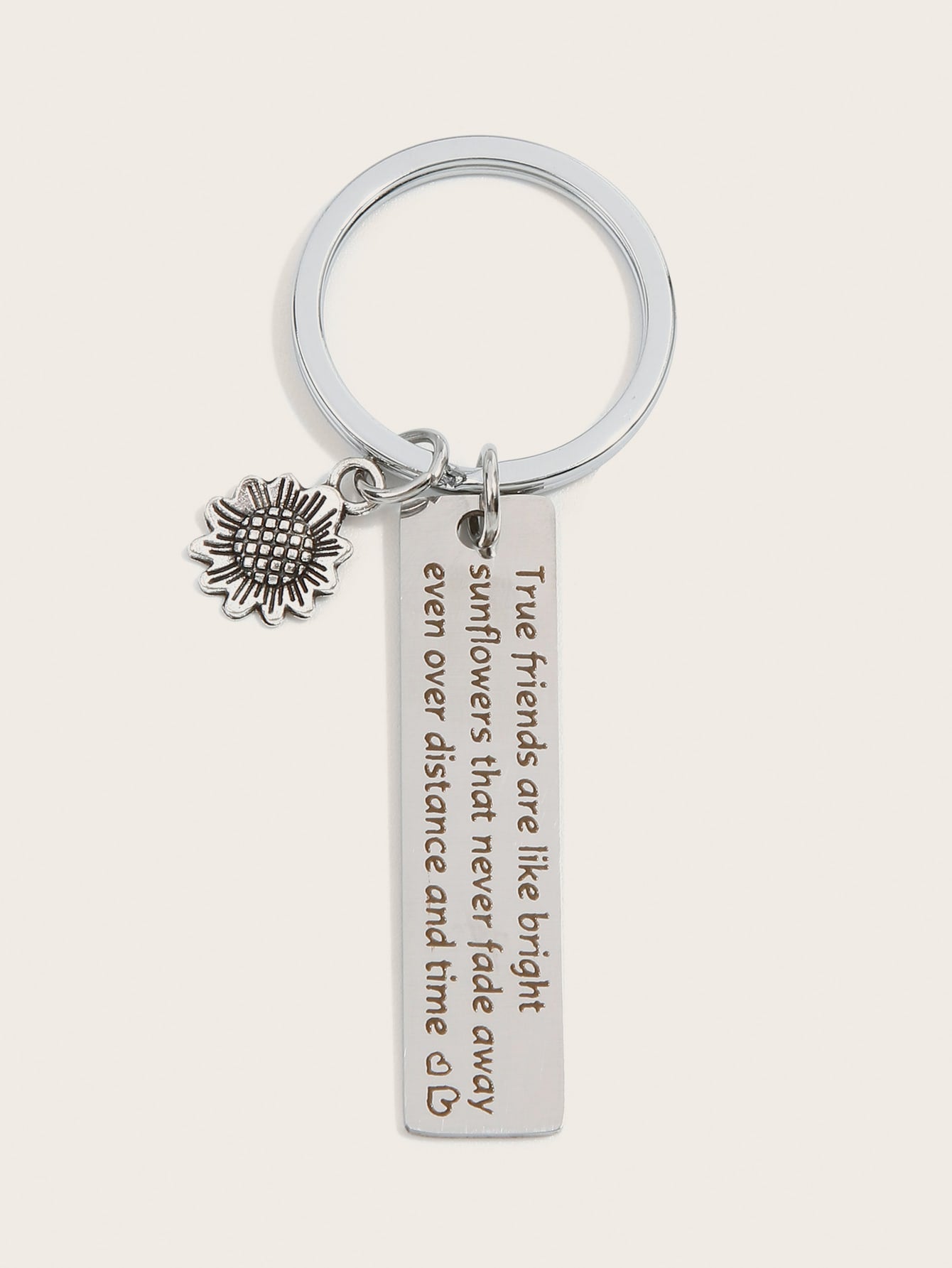 1pc Sunflower Charm Keychain