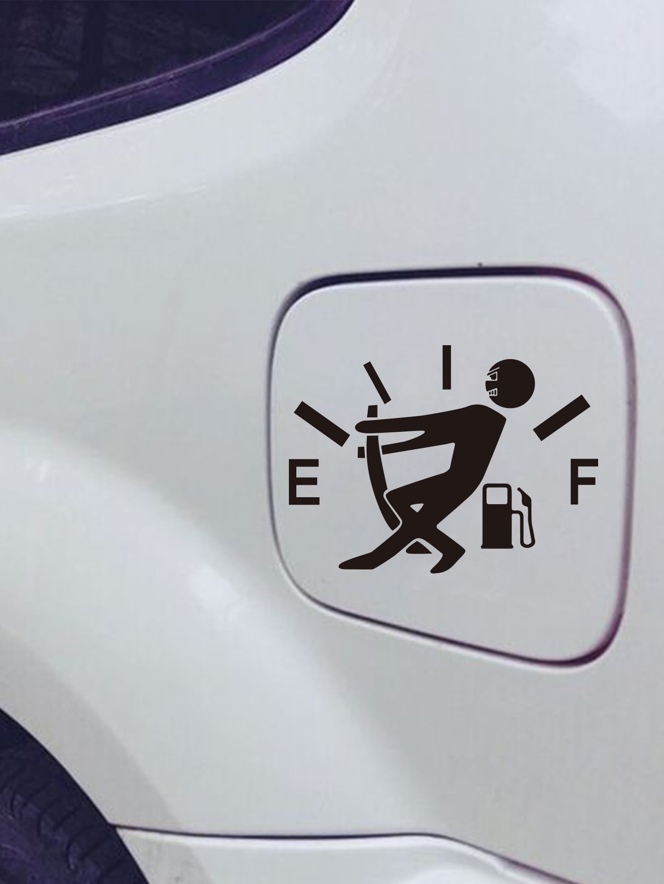Car High Consumption Fuel Wall Sticker