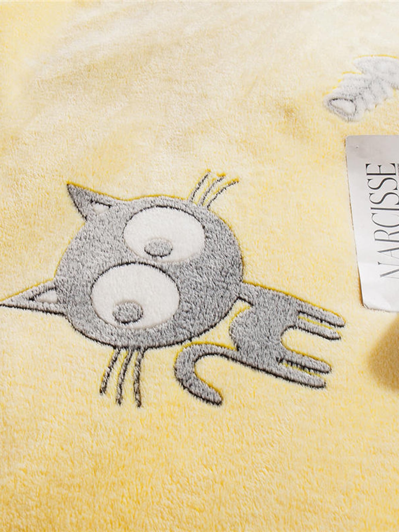1pc Cartoon Cat Pattern Blanket