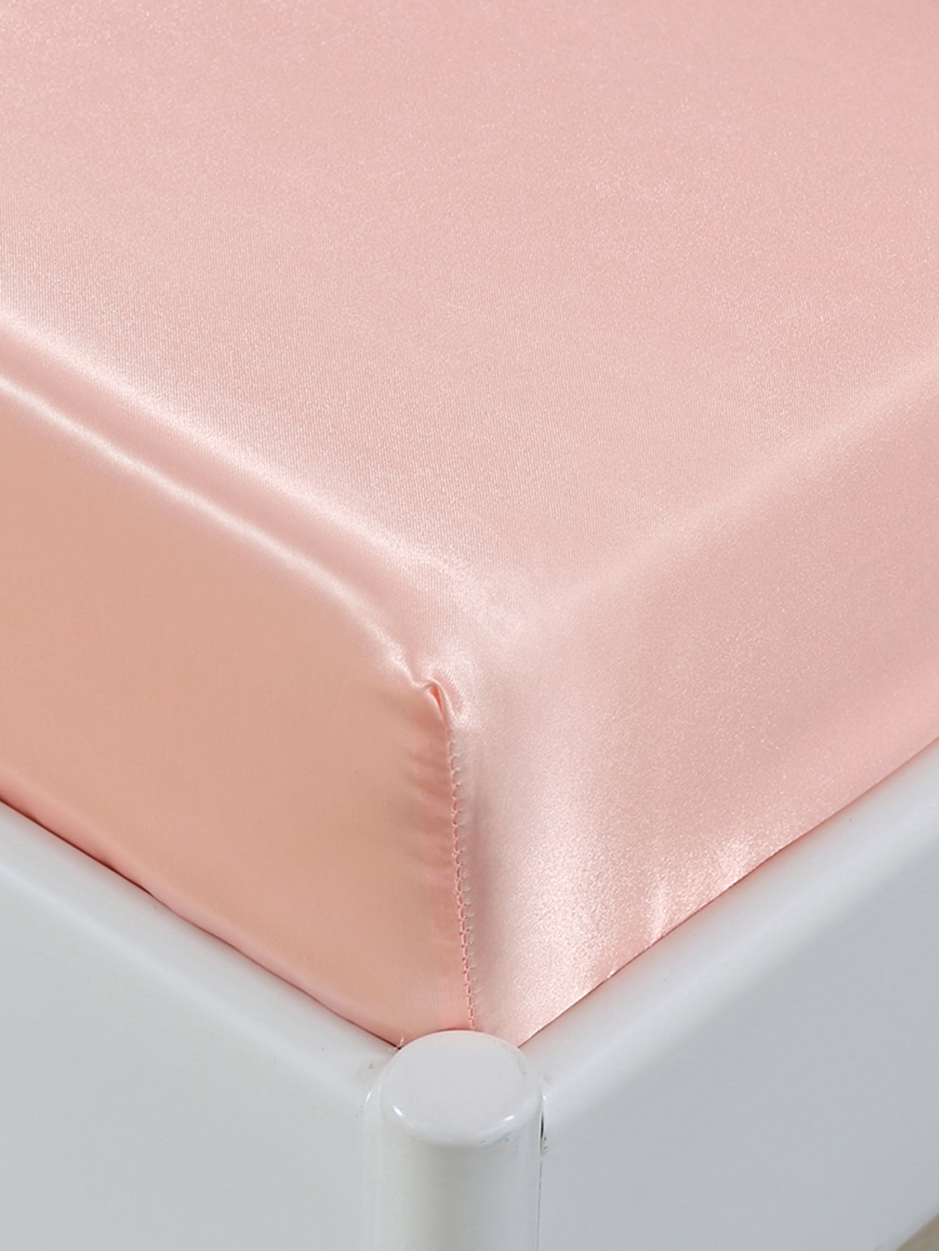 Plain Satin Fitted Sheet