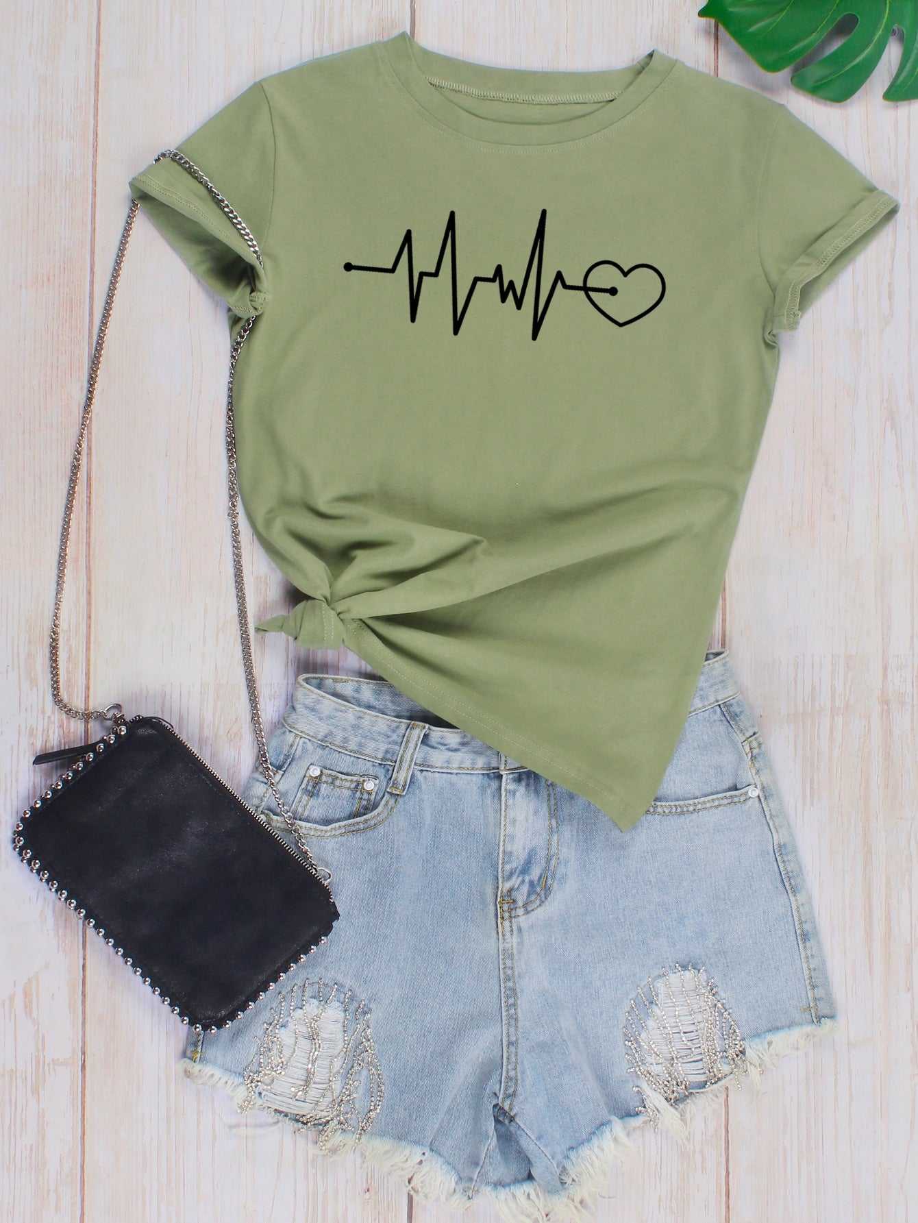 Graphic Print Short Sleeve Tee