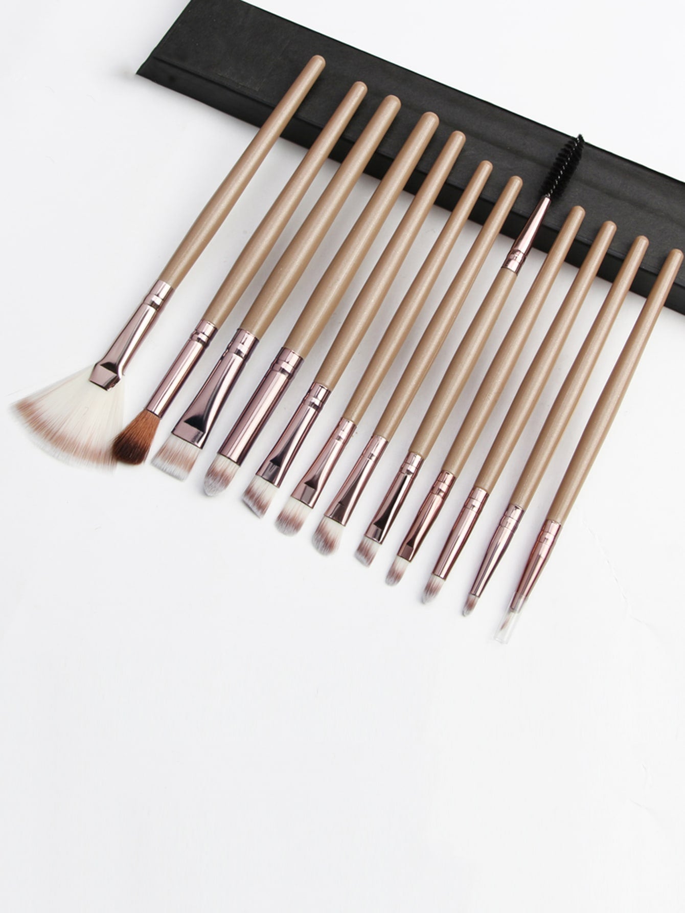 12pcs Duo-fiber Eye Makeup Brush Set