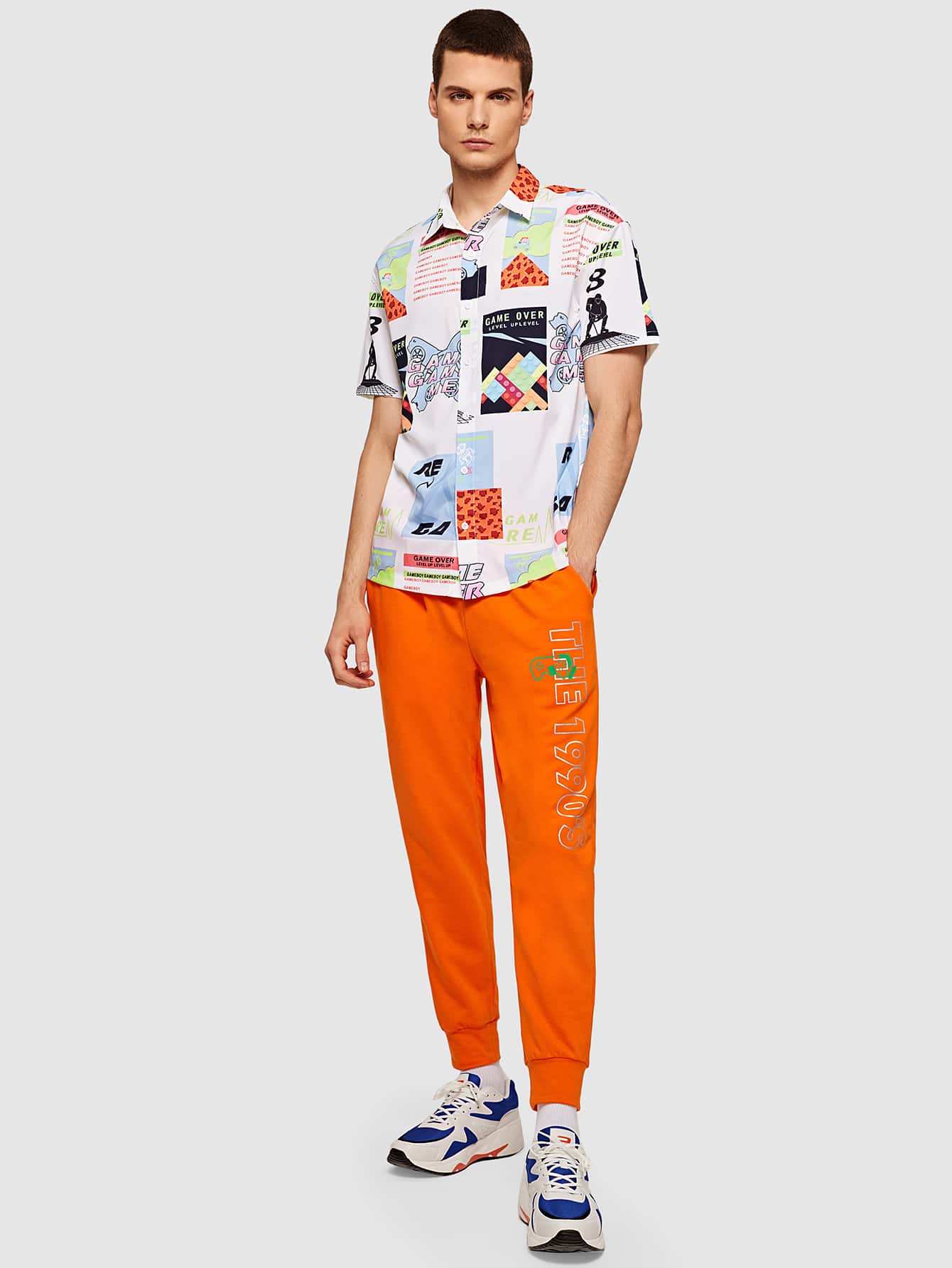 Men Graphic Print Shirt