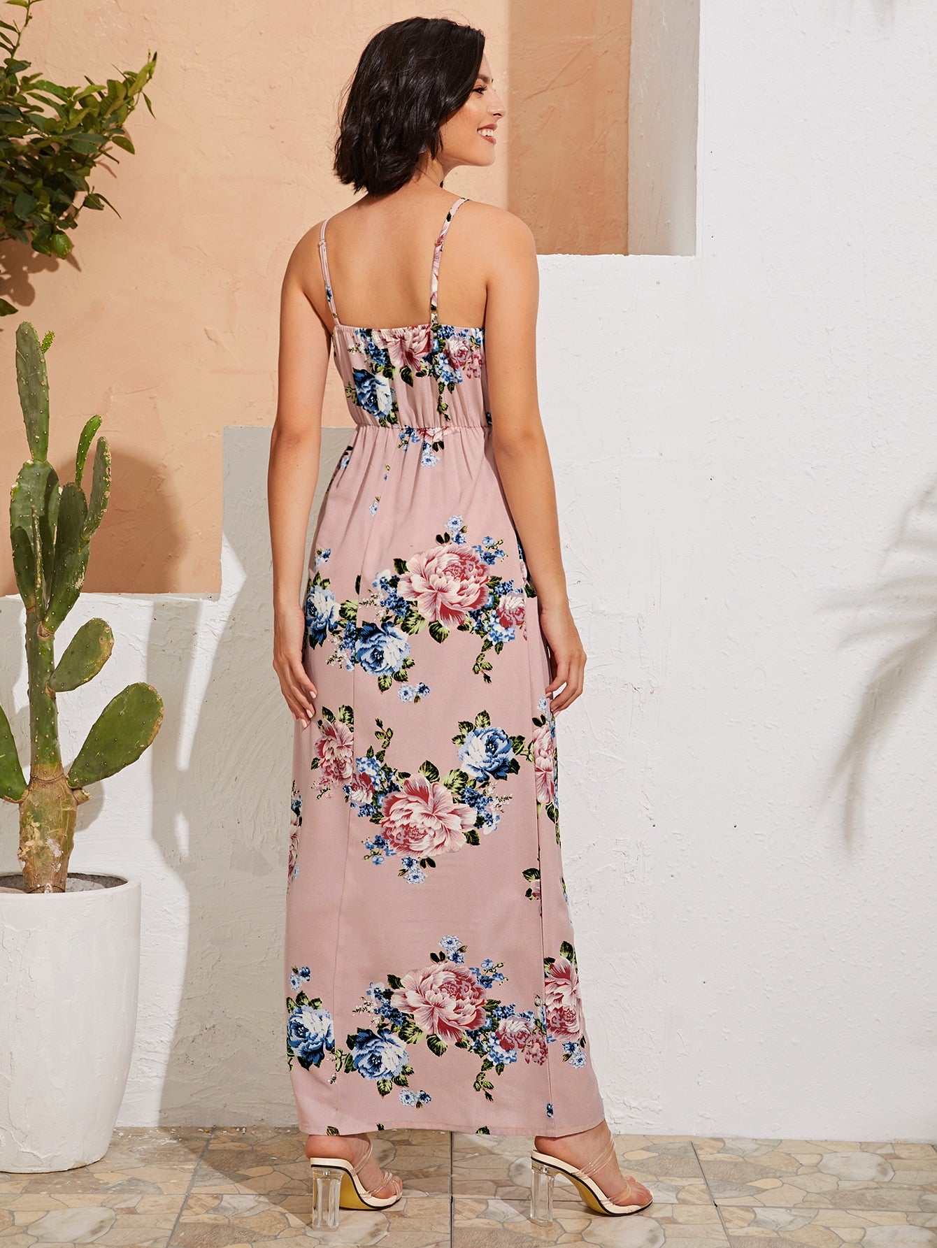 Floral Print Cami Dress