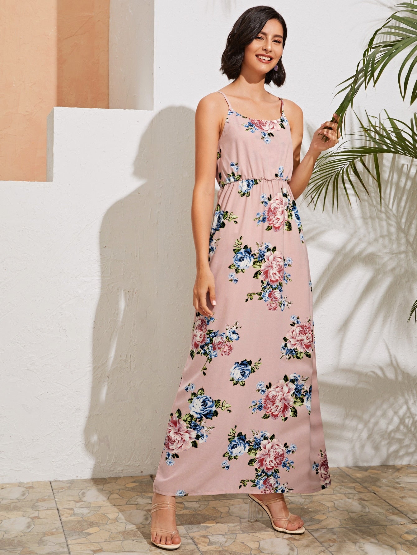 Floral Print Cami Dress