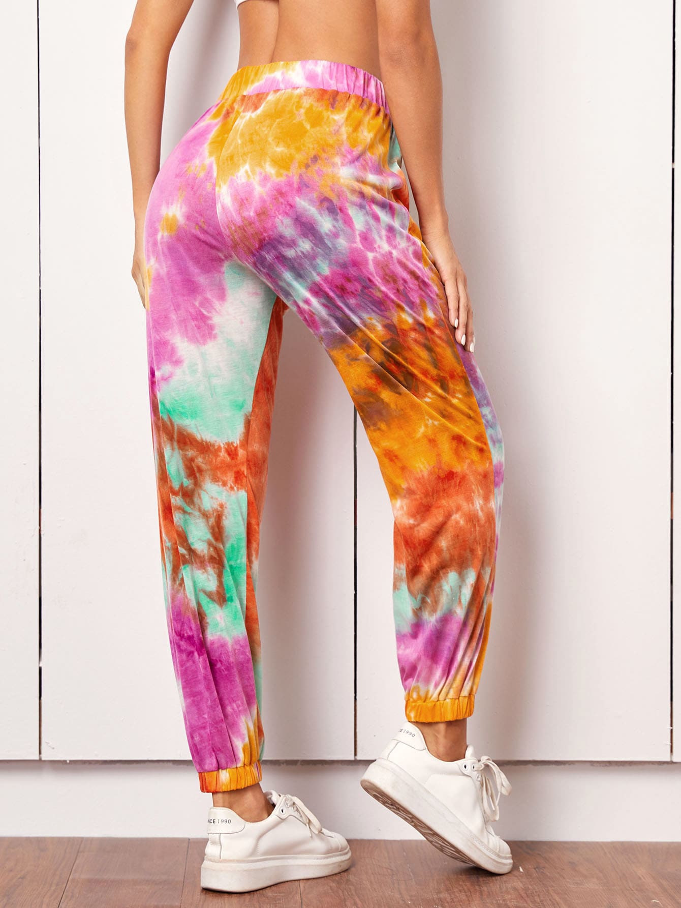 Tie Dye High Waist Sweatpants