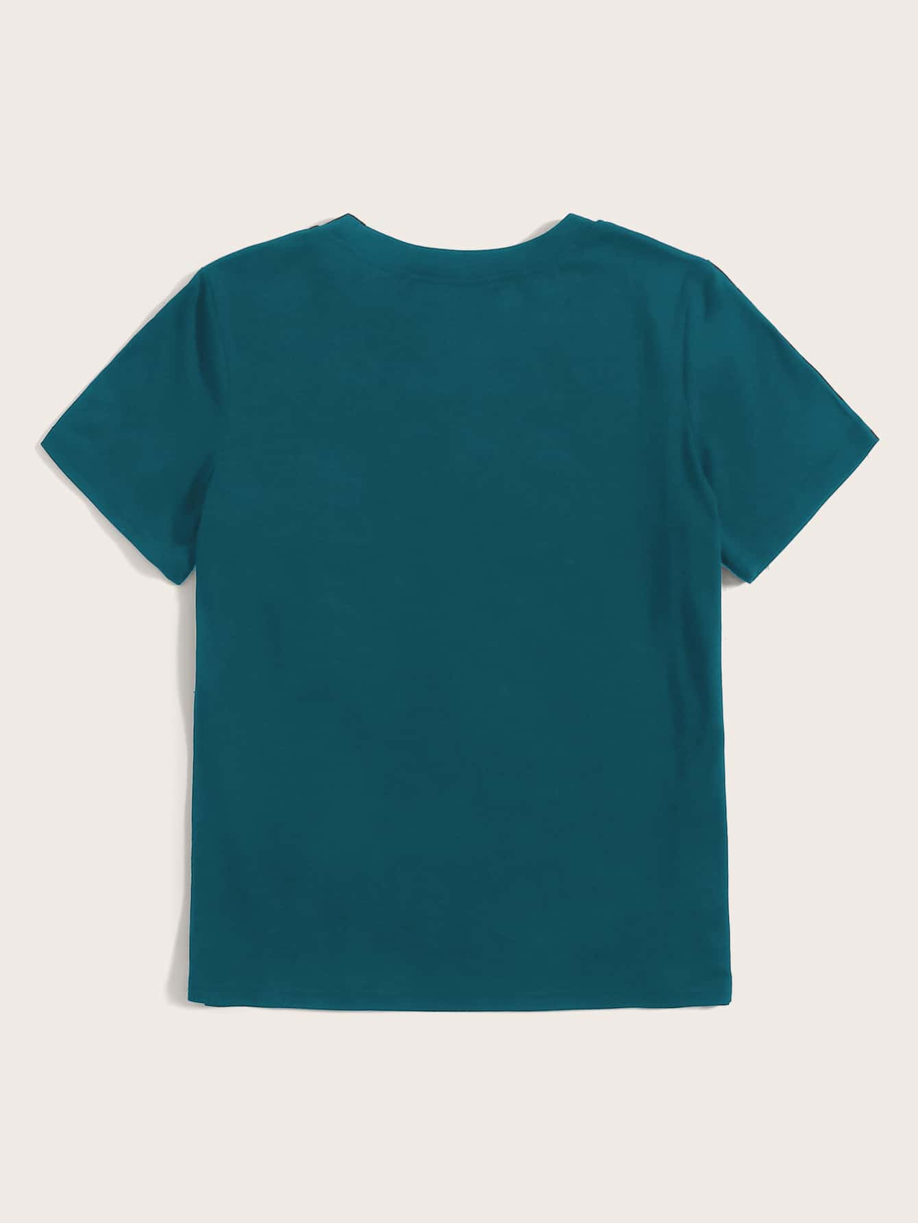 Slogan Graphic Short Sleeve Tee