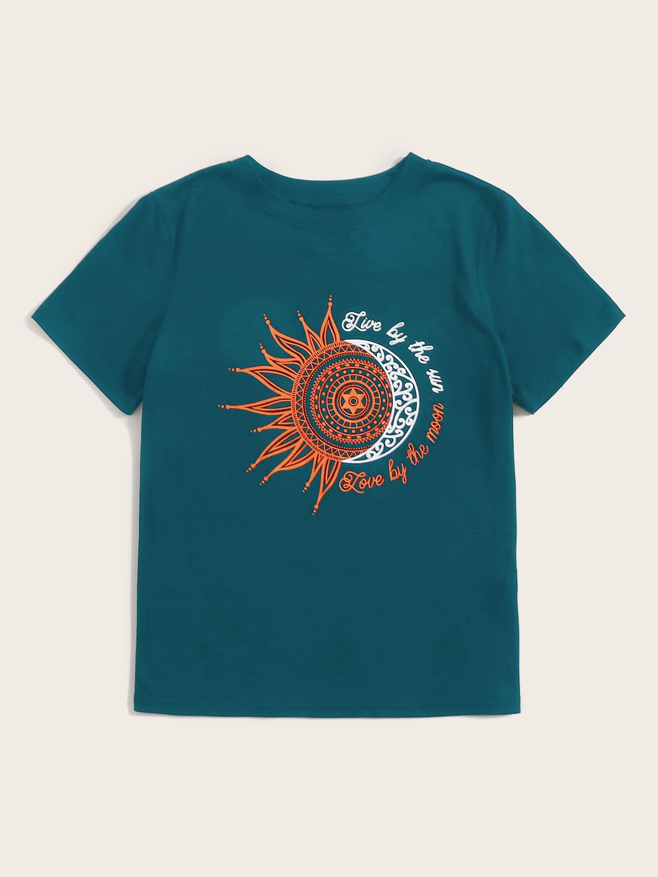 Slogan Graphic Short Sleeve Tee