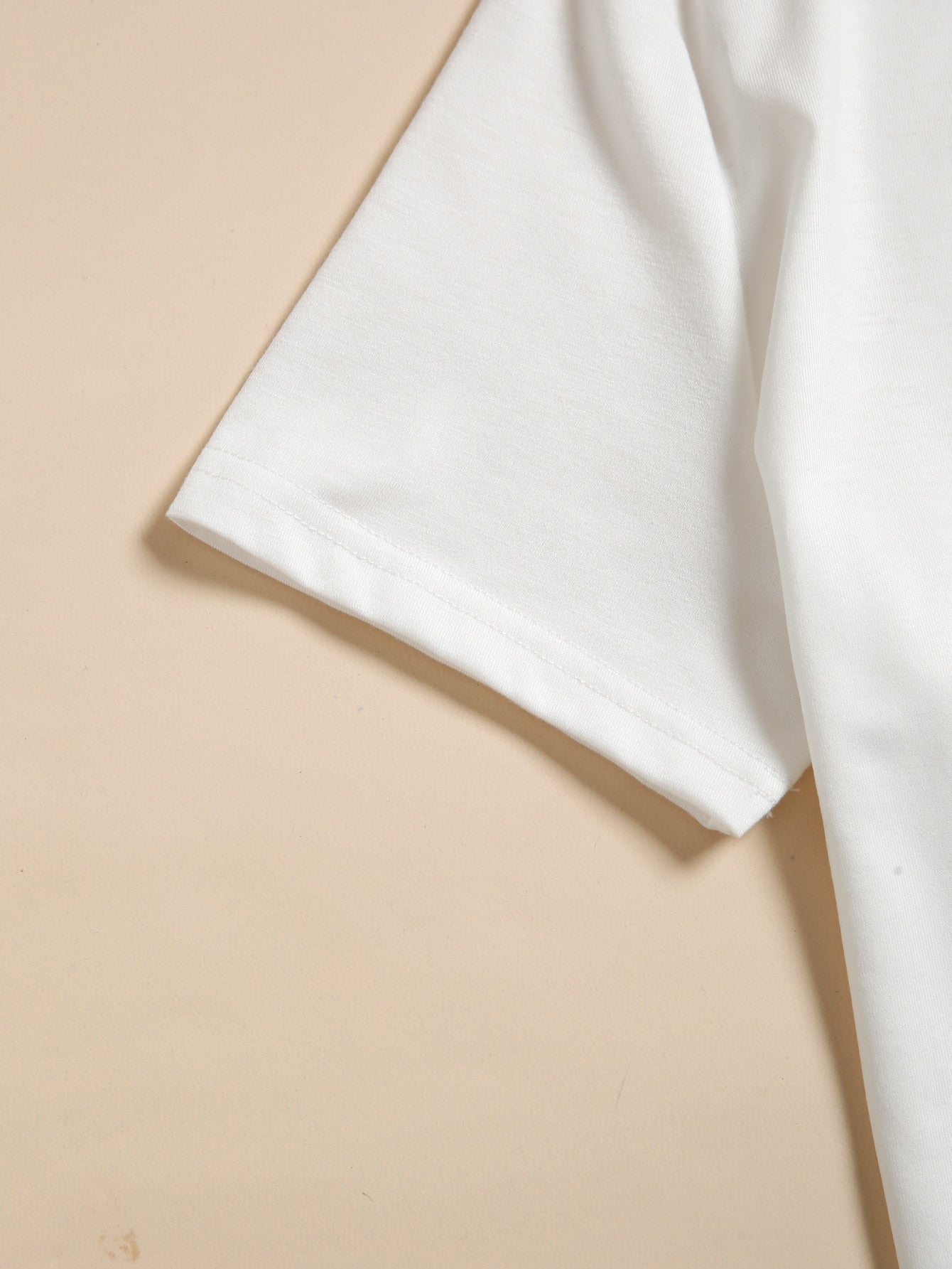 Gesture And Letter Graphic Tee