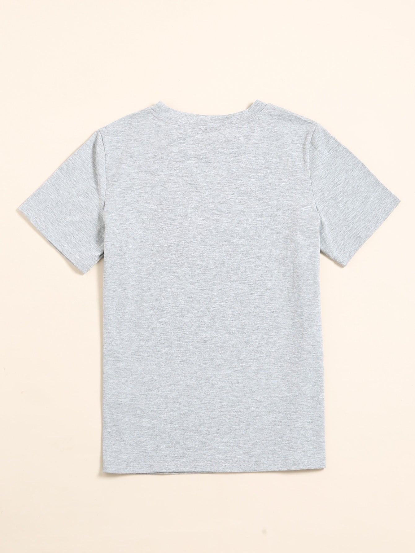 Letter And Cartoon Graphic Tee