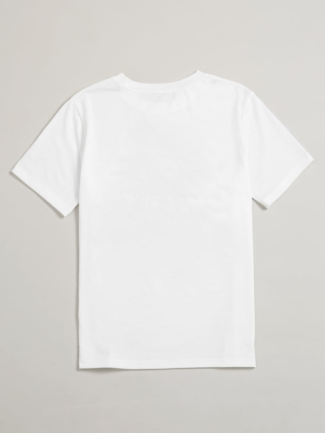 Cartoon Dinosaur And Slogan Print Tee