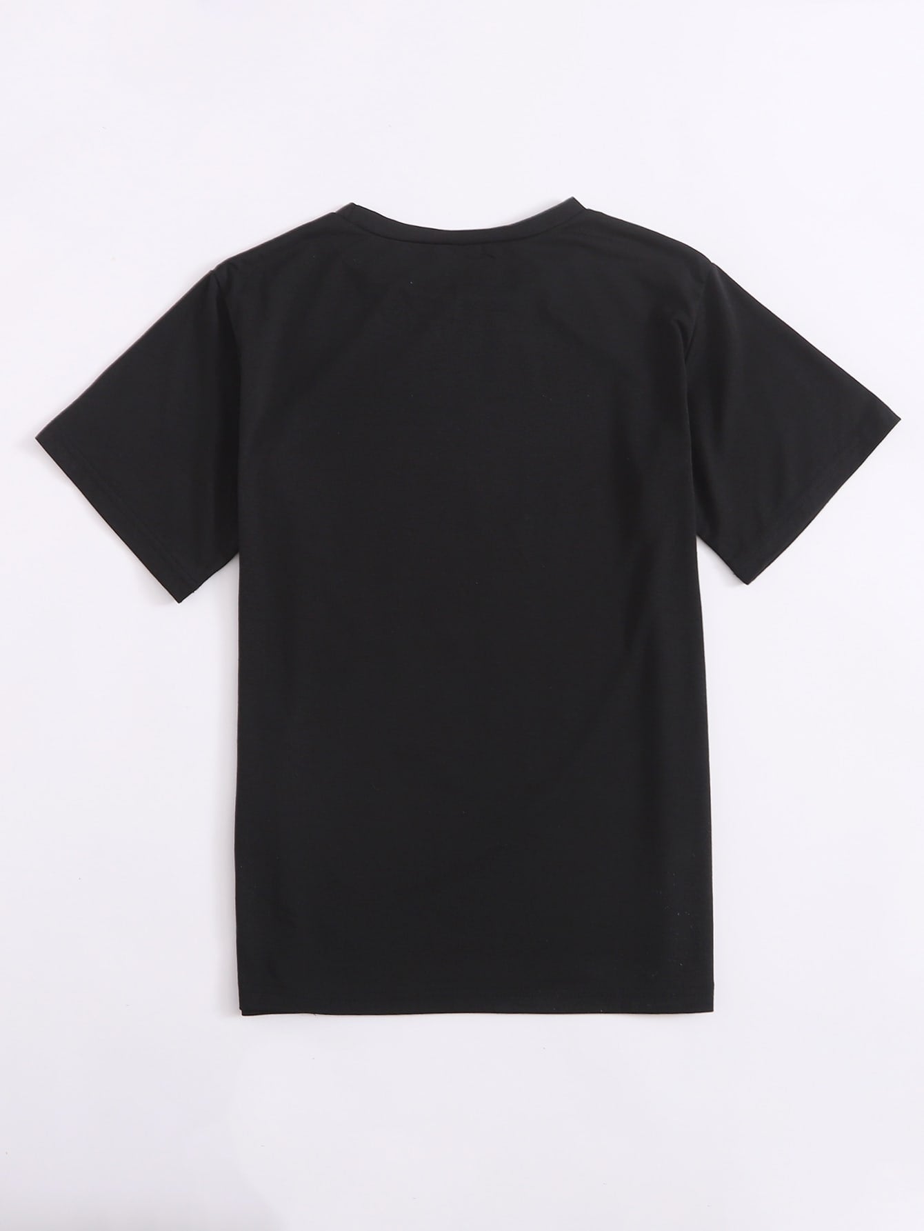 Slogan And Coffee Cup Graphic Tee