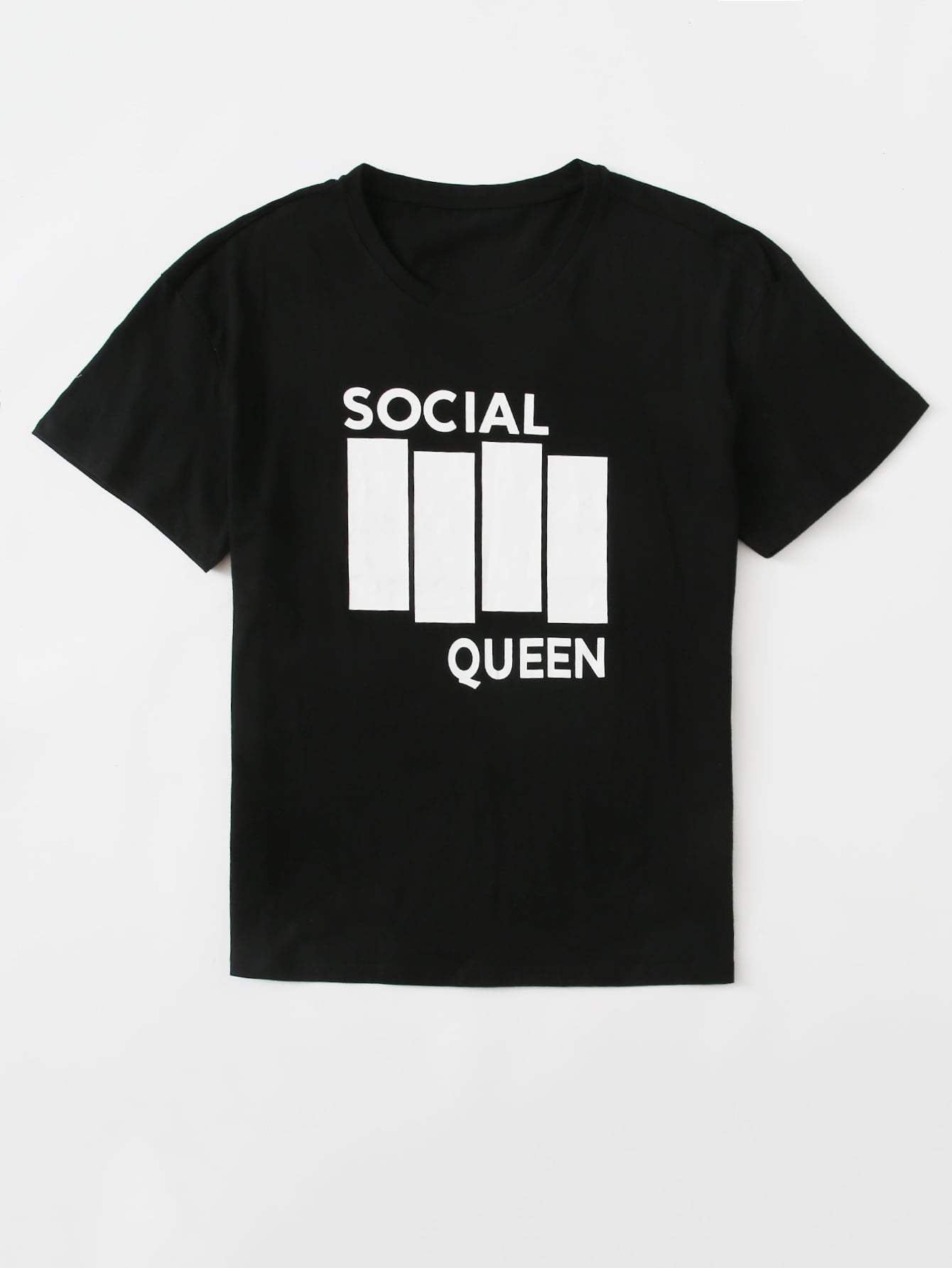 Letter Graphic Short Sleeve Tee