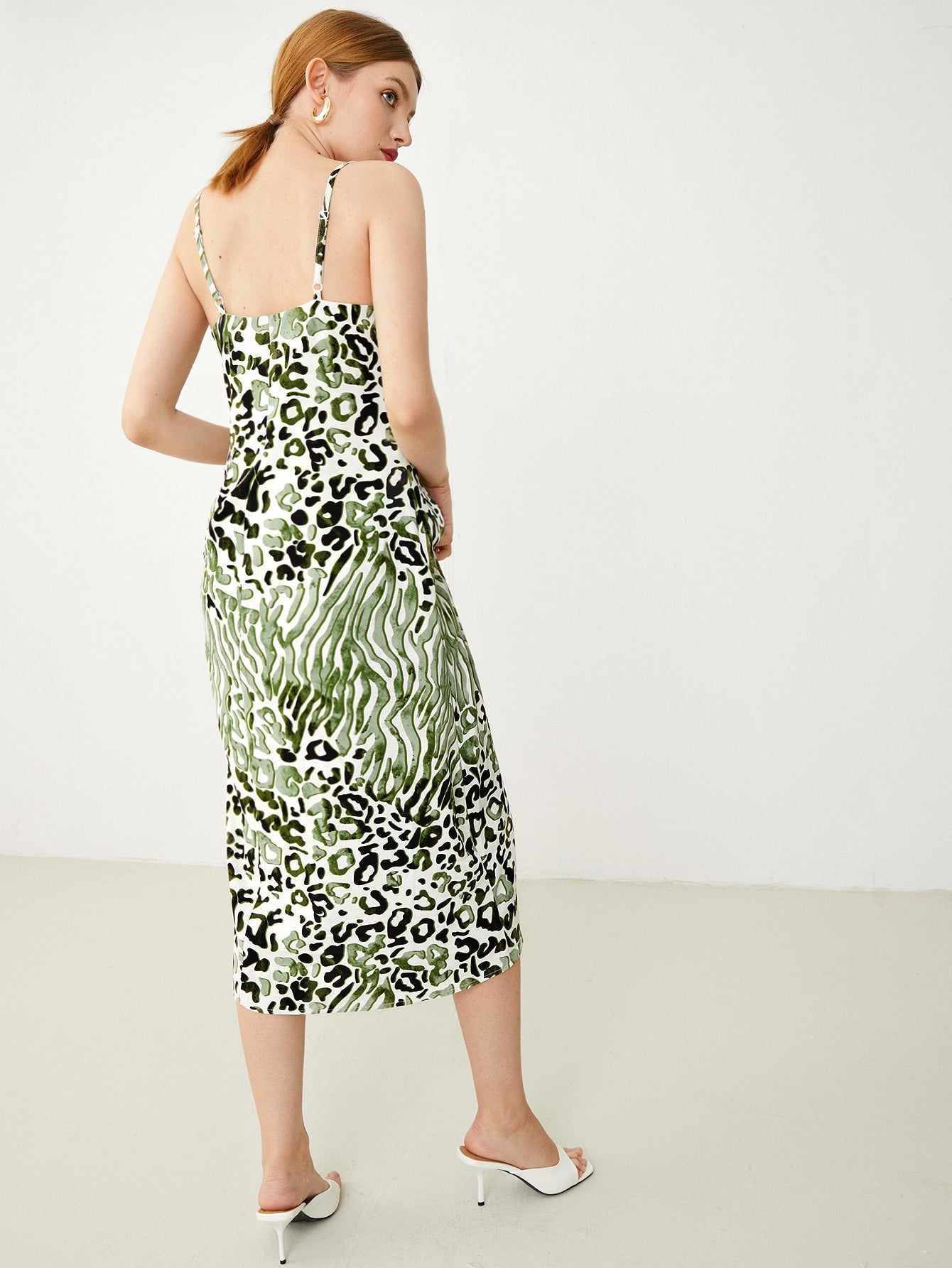 Leopard Slip Dress