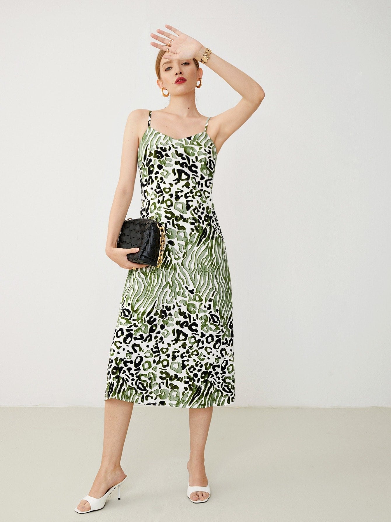 Leopard Slip Dress