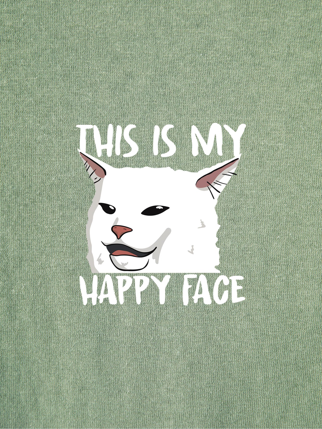 Slogan & Cartoon Graphic Tee